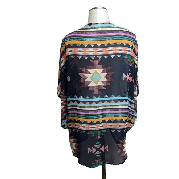 xhilaration SwimWear Boho Cover-Up Women XS/S Beach Swim Beachwear Oversized - Picture 3 of 4